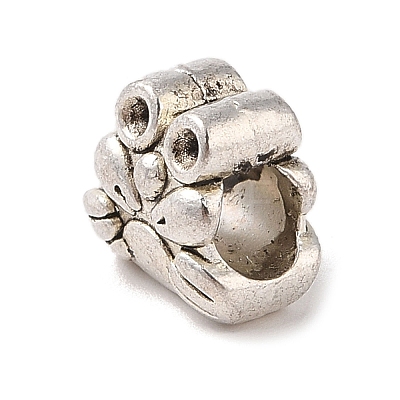 Tibetan Style Alloy European Beads TIBE-Q090-63AS-1