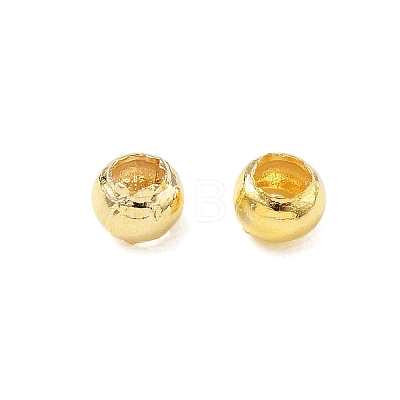 Brass Crimp Beads KK-S509-01G-04-1