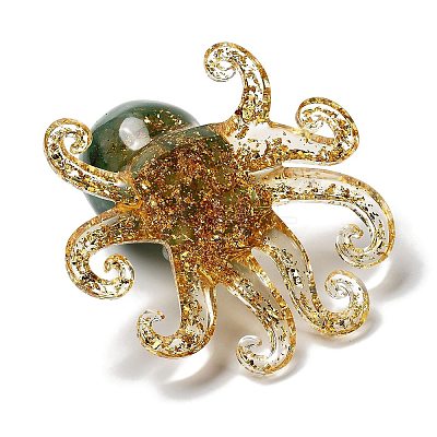 Octopus Resin Figurines G-A100-01B-1
