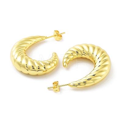 Brass Stud Earrings KK-R150-03D-1