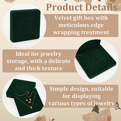 Square Velvet Jewelry Gift Boxes CON-WH0089-113B-1