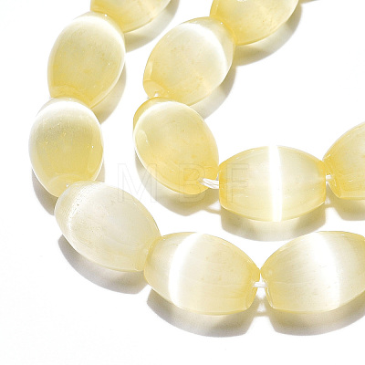 Dyed Natural Selenite Beads Strands G-T138-232J-1