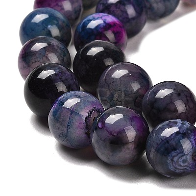 Natural Agate Beads Strands G-B079-A04-03-1