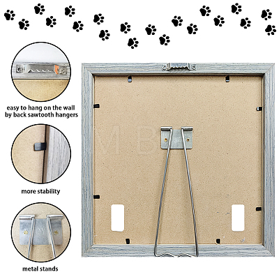 MDF Pet Photo Frames DIY-WH0525-015-1