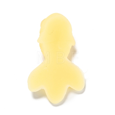 Gold Fish Shape Stress Toy AJEW-H125-17-1