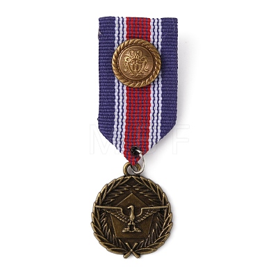 Eagle Medal Alloy Lapel Pin JEWB-WH0027-02-1