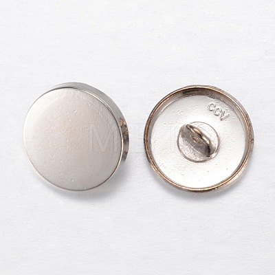 Alloy Shank Buttons X-BUTT-D054-11.5mm-05P-1