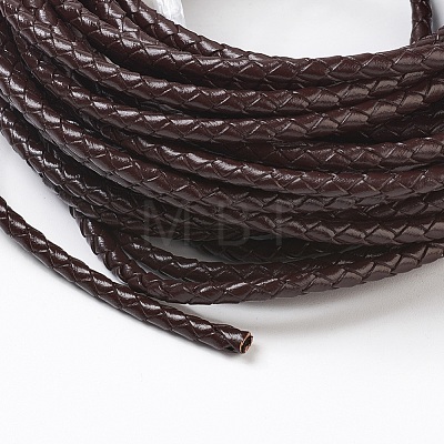 Braided Leather Cord WL-F009-B01-4mm-1