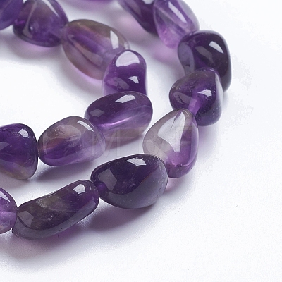Natural Amethyst Beads Strands G-G841-A02-1