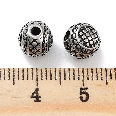 304 Stainless Steel Beads STAS-M057-03AS-1