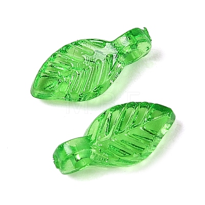 Transparent Acrylic Charms X-TACR-F009-11E-1