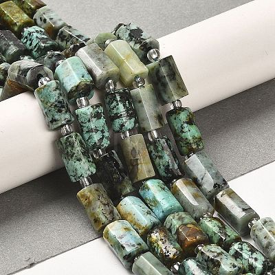 Natural African Turquoise(Jasper) Beads Strands G-N327-06-29-1