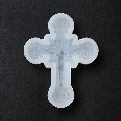 Religion Cross & Dragon Display Decoration Silicone Molds DIY-L071-12A-1