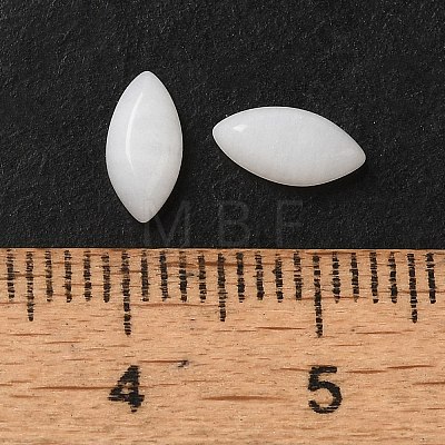 Natural White Jade Dyed Cabochons G-F772-01B-08-1