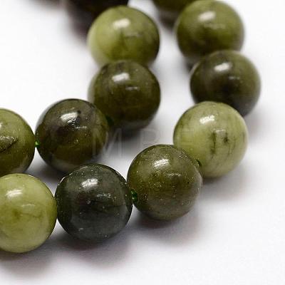 Natural Chinese Jade Beads Strands G-F363-4mm-1