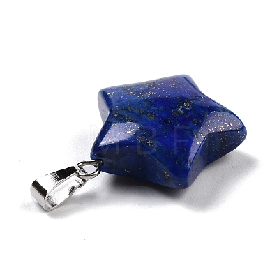 Natural Lapis Lazuli Pendants G-I319-01P-10-1