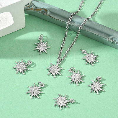 SHEGRACE Brass Clear Cubic Zirconia Pendants XGRQ3K803-534P-1