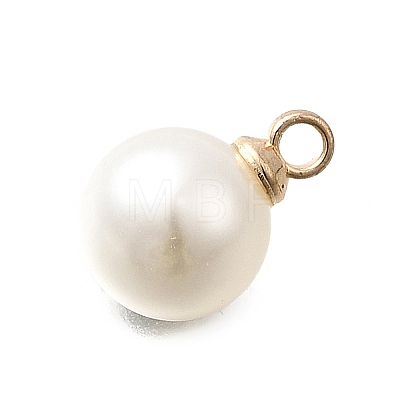 ABS Plastic Imitation Pearl Pendants FIND-H052-01E-01KCG-1