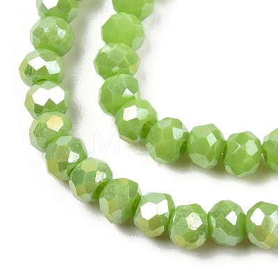 Electroplate Glass Beads Strands LS-EGLA-A034-P3mm-B24-1