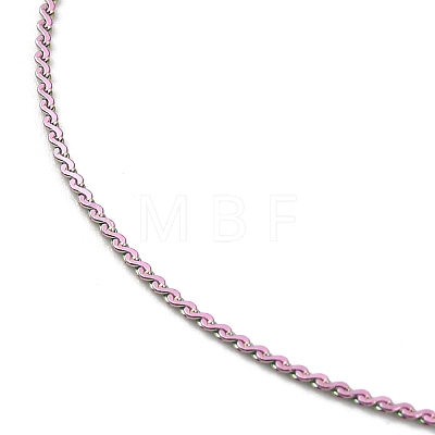 Ion Plating(IP) 304 Stainless Steel Serpentine Chain Bracelets BJEW-D020-01RC-1