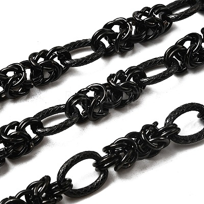 304 Stainless Steel Byzantine Chains CHS-P007-08B-1