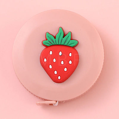 Strawberry Fiber Retractable Soft Sewing Tape Measures PW-WG93115-09-1