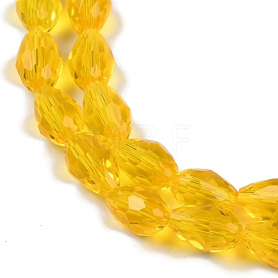 Transparent Glass Beads Strands EGLA-N013-T6mm-D04-1