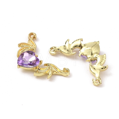 Golden Alloy Connector Charms FIND-CJC0006-45F-1