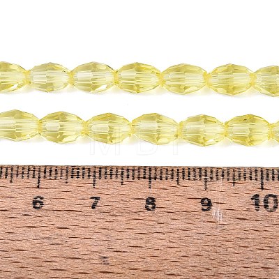 Transparent Glass Beads Strands GLAA-N071-01A-A02-1