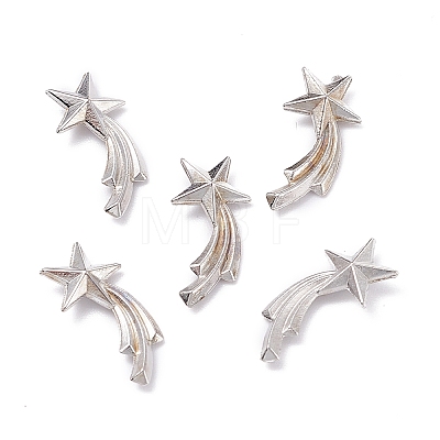 Zinc Alloy Cabochons PALLOY-WH0036-23P-1