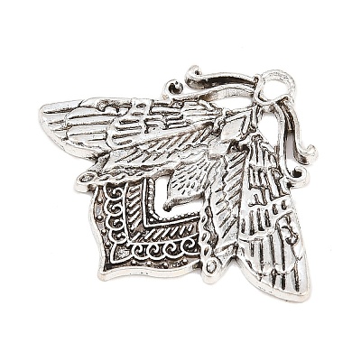 Halloween Tibetan Style Alloy Pendants FIND-B066-01C-AS-1