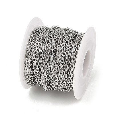 Tarnish Resistant 304 Stainless Steel Cable Chains CHS-R008-13-1