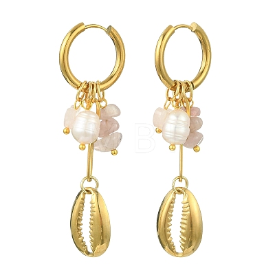 304 Stainless Steel Hoop Earrings EJEW-JE07008-01-1