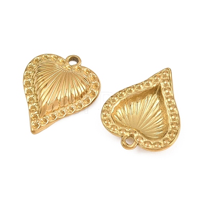 304 Stainless Steel Pendants Rhinestone Settings STAS-L317-48G-1