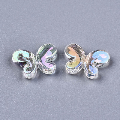 Transparent Acrylic Beads X-PACR-N010-016-1