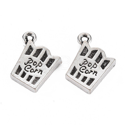 Tibetan Style Alloy Pendants PALLOY-T075-144AS-RS-1