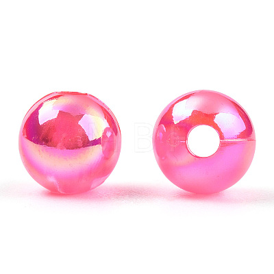 Transparent Acrylic Beads LS-MACR-T046-01C-16-1