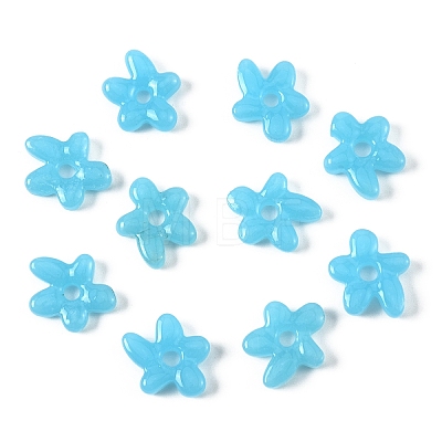 10Pcs Handmade Lampwork Beads LAMP-YW0001-76H-1