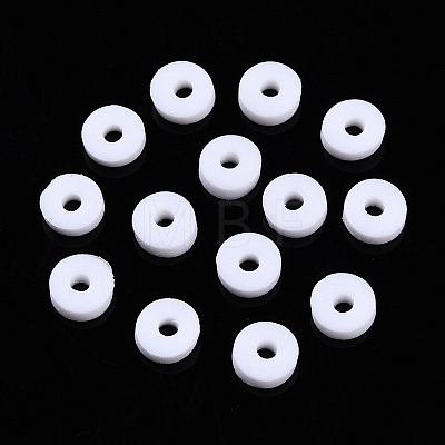 Handmade Polymer Clay Beads CLAY-R067-4.0mm-B17-1