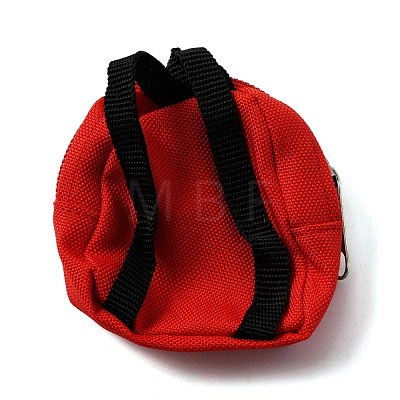 Mini Cloth Doll Backpack AJEW-WH0307-21B-1