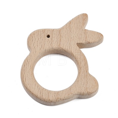 Natural Beech Wooden Baby Teething Toys WOOD-U003-12-1