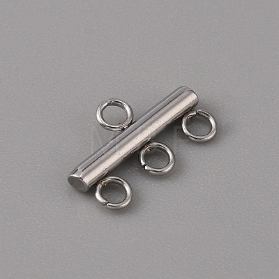 201 Stainless Steel Chandelier Component Links X-STAS-WH0043-06B-P-1-1