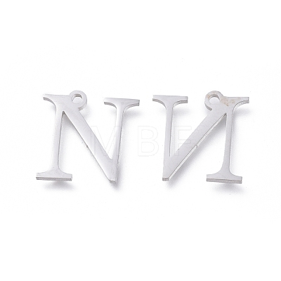 Non-Tarnish 304 Stainless Steel Charms STAS-L263-12P-1