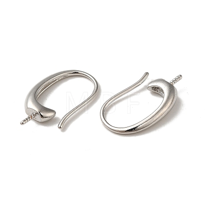 Rack Plating Brass Earring Hooks KK-G480-09P-1