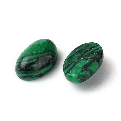 Synthetic Malachite Cabochons G-A094-01A-41-1