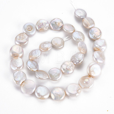 Natural Keshi Pearl Beads Strands PEAR-S018-03B-1