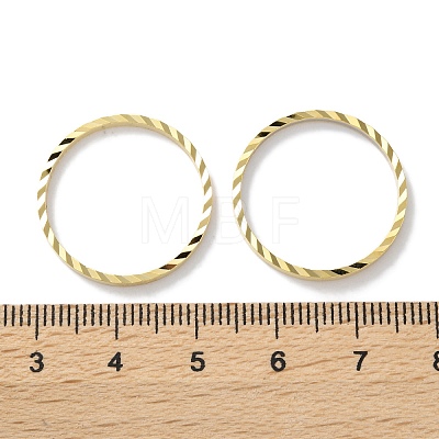 Brass Linking Rings KK-F880-14G-02-1