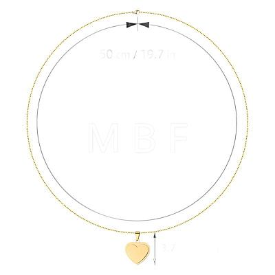 201 Stainless Steel Geometric Pendant Necklaces WGD60F5-04-1