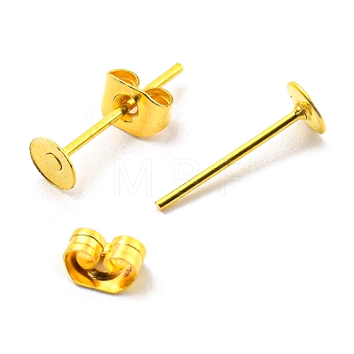 Iron Stud Earring Findings IFIN-Q001-01A-G-1