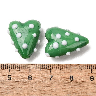 Handmade Lampwork Enamel Beads LAMP-Z025-01-1